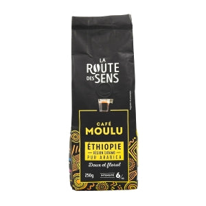 Café moulu 100% Arabica Ethiopie paquet 250g 