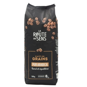 Café grains 100% Arabica pqt 500g 