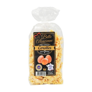 Pâtes d'Alsace aux oeufs Corolles IGP sachet 250g 