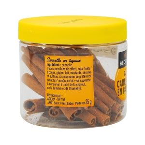 Cannelle bâton pot 25g Bédros