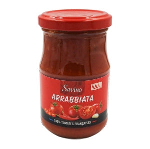 Sauce arrabiata pot 190g Savino 