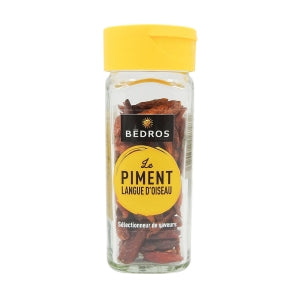 Piment Langue d'oiseau flacon 16g Bédros 