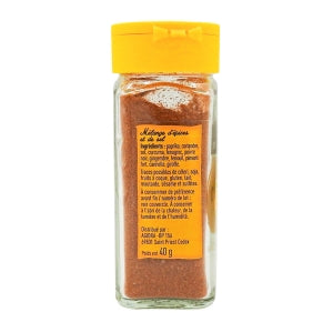 Curry rouge flacon 40g Bédros