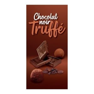 Chocolat noir truffé tablette 150g 