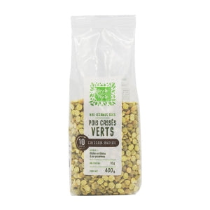 Pois cassés précuits pqt 400g Grain de Frais 