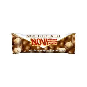 Barre chocolat au lait noisettes 30g 